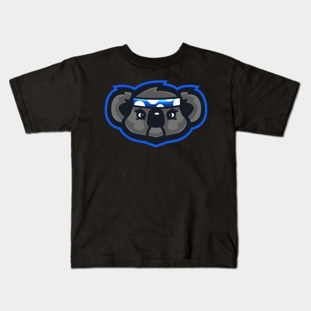 Koala Logo Kids T-Shirt by BlueFierce Apparel